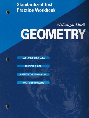 Book Cover McDougal Littell High Geometry: Standardized Test Practice Workbook SE