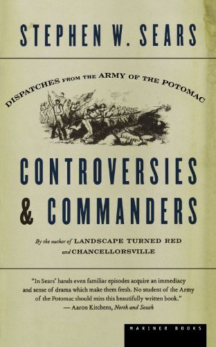 Book Cover Controversies and Commanders: Dispatches from the Army of the Potomac