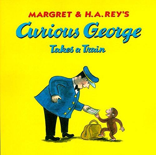 Book Cover Curious George Takes a Train