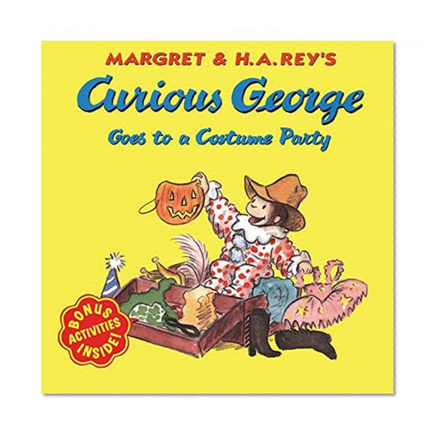 Book Cover Curious George Goes to a Costume Party