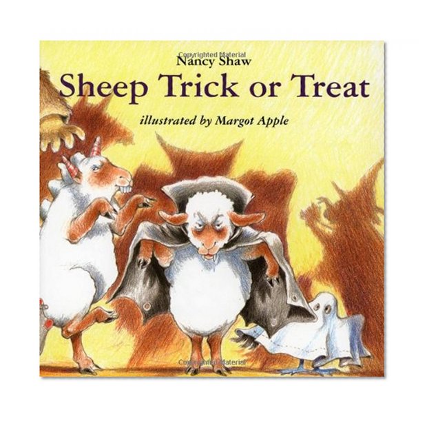 Book Cover Sheep Trick or Treat