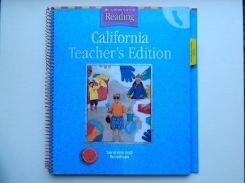 Houghton Mifflin Reading California: Teach Ed Level K Thm 6 2003