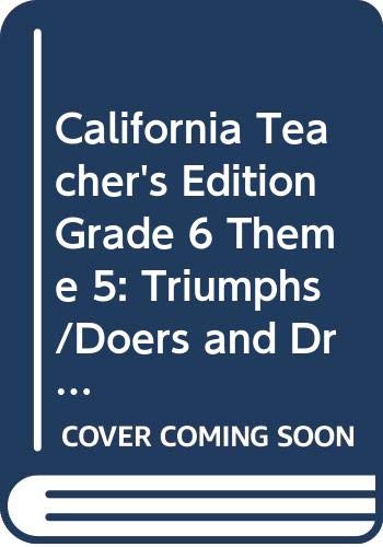 Houghton Mifflin Reading California: Teach Ed Level 6 Thm 5 2003 (Houghton Mifflin Reading : a Legacy of Literacy)