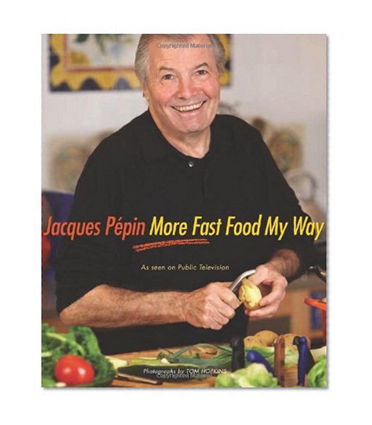 Book Cover Jacques Pépin More Fast Food My Way