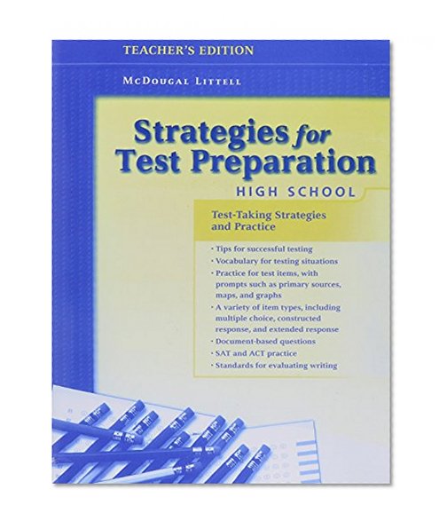 Strategies for Test Preparation: High School, Teacher's Edition