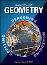 Book Cover Geometry, Grades 9-12: Mcdougal Littell High School Math (McDougal Littell High Geometry)