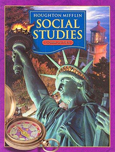 Book Cover Houghton Mifflin Social Studies: Student Book Grade 3 Communities 2005