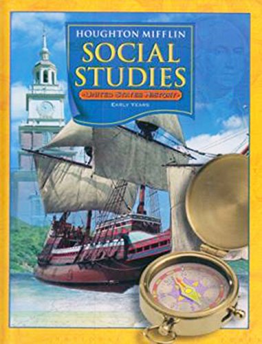 Book Cover United States History  Early Years (Level 5): Houghton Mifflin Social Studies