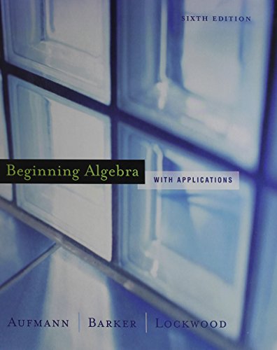 Beginning Algebra