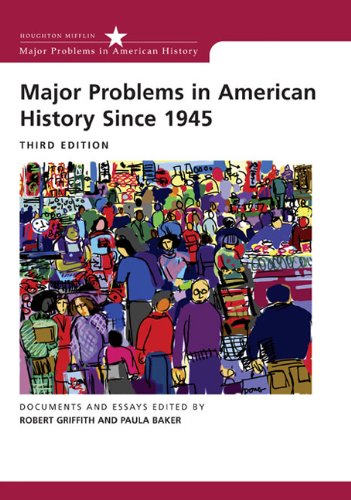 Book Cover Major Problems in American History Since 1945 (Major Problems in American History)