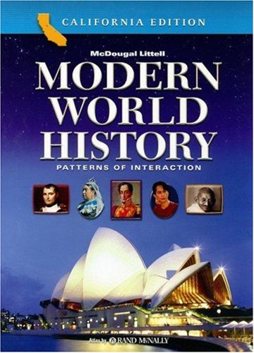 Book Cover Modern World History: Patterns of Interaction, California Edition