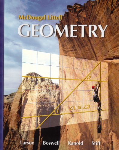 Book Cover Geometry (Holt McDougal Larson Geometry)