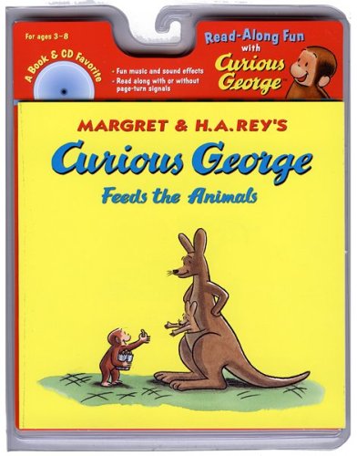 Book Cover Curious George Feeds the Animals Book & CD (Read Along Book & CD)