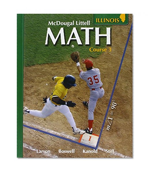 Book Cover McDougal Littell Math Course 3: Student Edition 2007