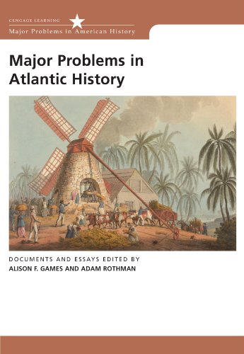 Book Cover Major Problems in Atlantic History: Documents and Essays (Major Problems in American History Series)
