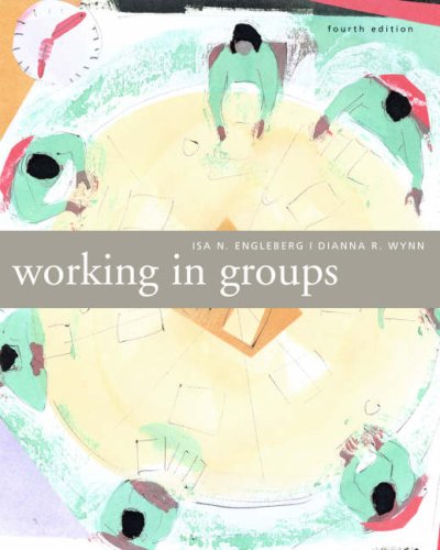 Book Cover Working in Groups: Communication Principles and Strategies