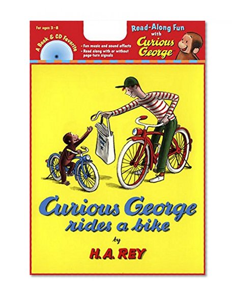 Book Cover Curious George Rides a Bike (Read Along Book & CD)