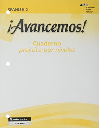Book Cover Avancemos: Cuaderno Practica Por Niveles 2, Revised (Spanish Edition)