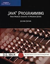 Java Programming: From Problem Analysis to Program Design, Second Edition