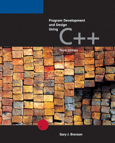 Program Development and Design Using C++