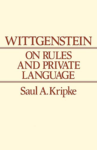Book Cover Wittgenstein on Rules and Private Language