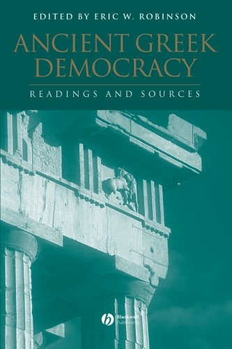 Book Cover Ancient Greek Democracy: Readings and Sources