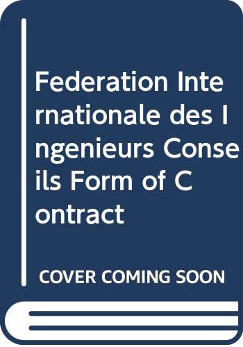 The Fidic Form of Contract