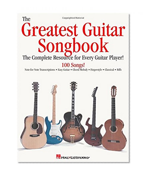Book Cover The Greatest Guitar Songbook