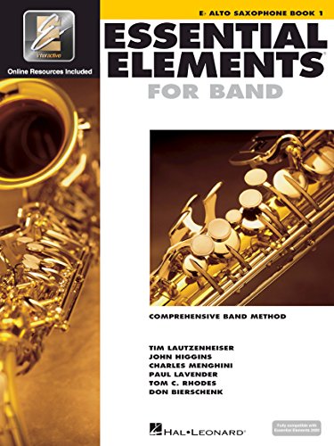 Book Cover Essential Elements Band with EEi: Eb Alto Saxophone, Book 1