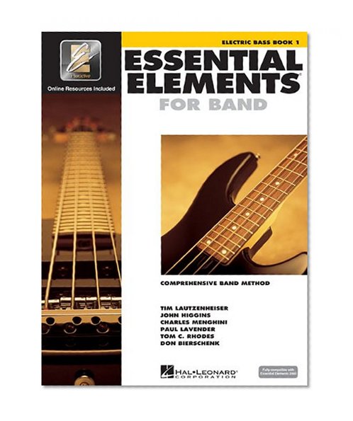 Book Cover Essential Elements for Band - Book 1 with EEi: Electric Bass