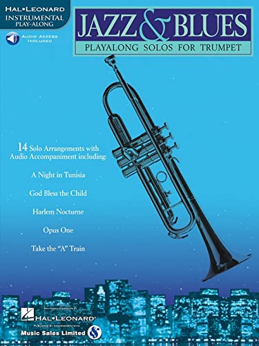 Book Cover Jazz & Blues: Play-Along Solos for Trumpet