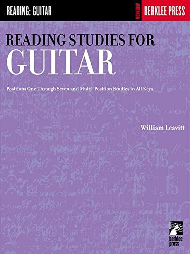 Book Cover Reading Studies for Guitar: Positions One Through Seven and Multi-Position Studies in All Keys