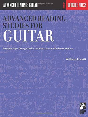 Book Cover Advanced Reading Studies for Guitar: Guitar Technique (Advanced Reading: Guitar)