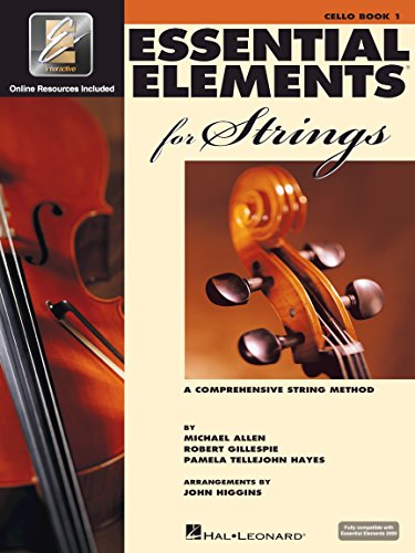 Book Cover Essential Elements for Strings Cello - Book 1 with EEi Book/Online Media