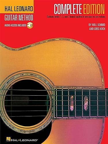 Book Cover Hal Leonard Guitar Method, Second Edition - Complete Edition Books 1, 2 and 3 Together in One Easy-to-Use Volume! Book/Online Audio