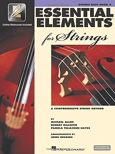 Book Cover Essential Elements for Strings - Book 2 with EEi: Double Bass