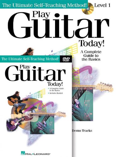 Book Cover Play Guitar Today! Beginner's Pack: Book/CD/DVD Pack (Ultimate Self-Teaching Method!)