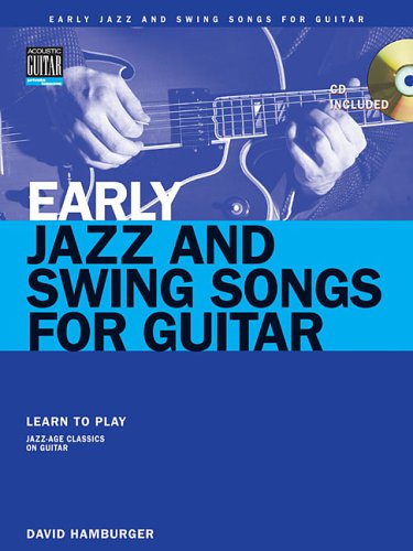 Book Cover Early Jazz & Swing Songs: Acoustic Guitar Method Songbook