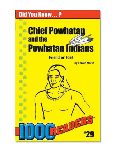 Book Cover Chief Powhatan: Powerful Native American Leader (29) (1000 Readers)