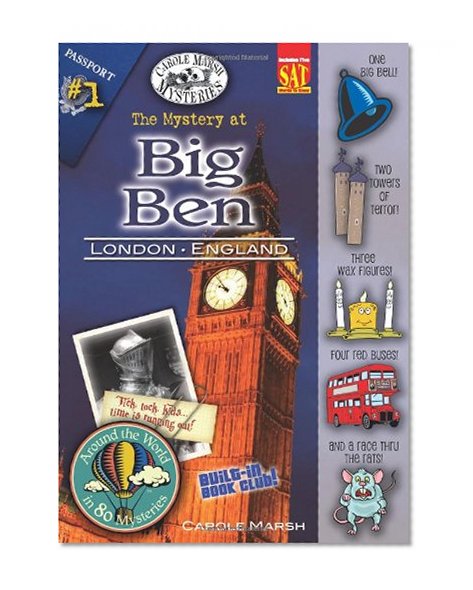 Book Cover The Mystery at Big Ben (Around the World in 80 Mysteries) (Carole Marsh Mysteries)