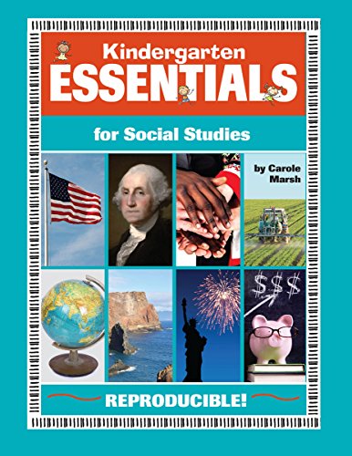Book Cover GALLOPADE Kindergarten Essentials for Social Studies Reproducible Book