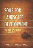 Soils for Landscape Development: Selection, Specification and Validation