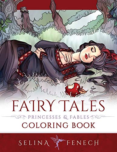 Fairy Tales, Princesses, and Fables Coloring Book (Fantasy Coloring)