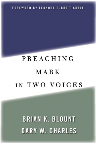 Book Cover Preaching Mark in Two Voices