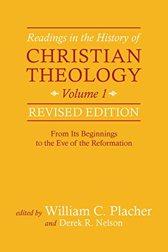 Book Cover Readings in the History of Christian Theology, Volume 1, Revised Edition