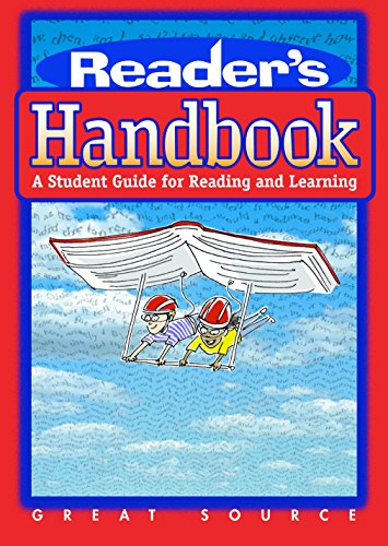 Book Cover Great Source Reader's Handbook: A Student Guide for Reading and Learning (Great Source Reader's Handbooks)