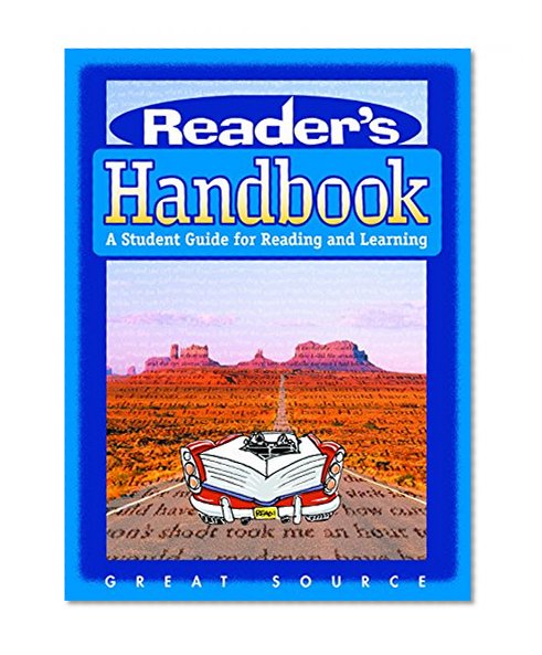 Book Cover Reader's Handbook: A Student Guide for Reading and Learning (Great Source Reader's Handbooks)