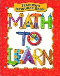 Book Cover Math to Learn: A Teacher's Resource Book