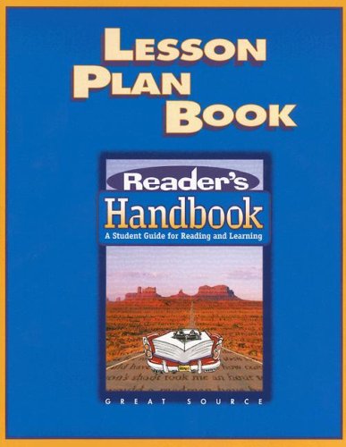 Book Cover Great Source Reader's Handbooks: Lesson Plan Book 2003