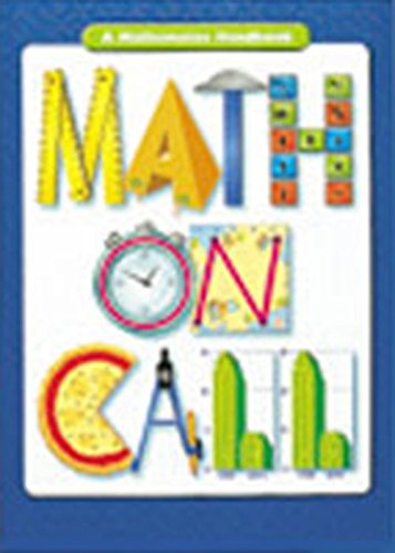 Book Cover Math on Call: Handbook (Hardcover) Grades 6-8 2004